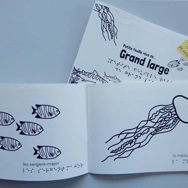 photo carnet de coloriage