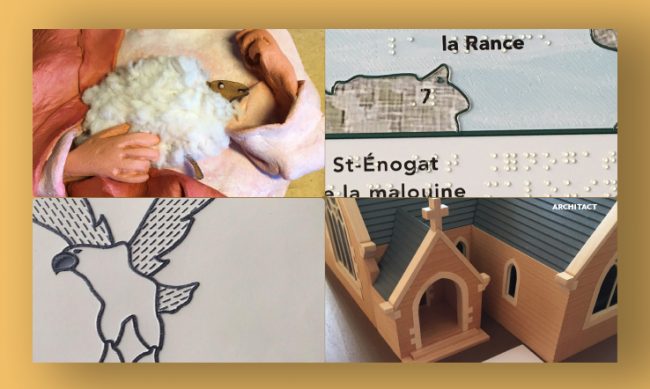 Différentes techniques multisensorielles utilisées dans le parcours de visite