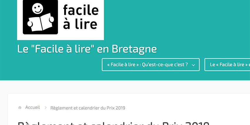 FACILE A LIRE logo Facile à lire