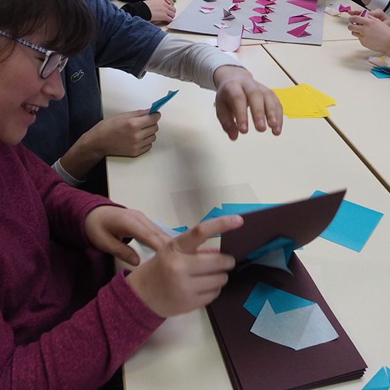 Test au centre Jacques Cartier avec des jeunes en classe spécialisée
