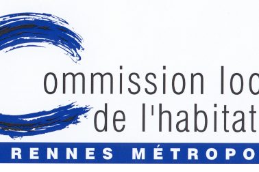 logo commission locale de l'habitat de Rennes