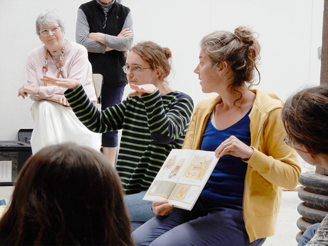 Contes à la ferme, lecture en langue des signes