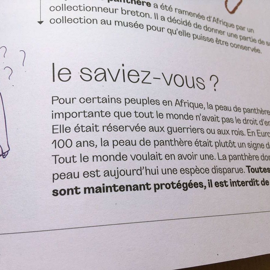 BAM double page du magazine du musée des beaux-arts de Maurepas intégrant un encart Le saviez-vous ?