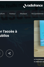 Carnet de campagne aperçu du site internet