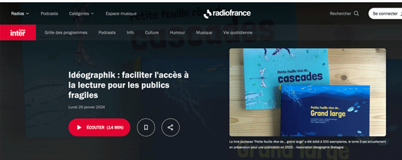 Carnet de campagne aperçu du site internet