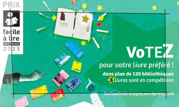 image de mise en avant reprenant le visuel de l'affiche réalisée pour le Prix facile à lire Bretagne 2025
