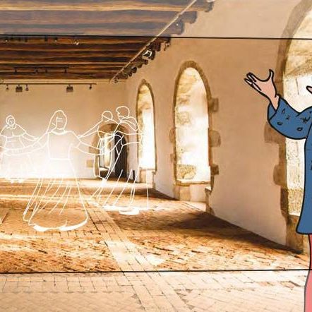 vignette de mise en avant reprenant la couverture du livret de visite du château de la Roche Jagu réalisé en co-création avec des publics porteurs de handicap